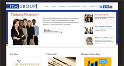 Desktop Screenshot of itmgroupinc.com